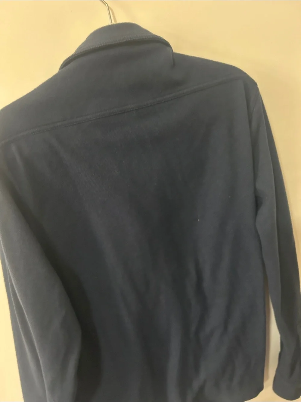 J. Crew Navy Button-Up Shirt Jacket